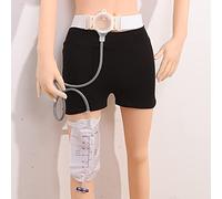 ROHCGHC Ostomy pouch, Ostomy Colostomy Ileostomy Stoma Bags,Leakproof No Need To Paste for Care Bladder Full Cut Waist Side Urine Bag