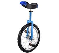 ROHCGHC Unicycle, 18 Inch Unicycles for Adults, Non-Slip Wheels Unicycle, Mountain Tires Riding Self-Balance Exercise Balance Bike Outdoor Sports Fitness(Blue)