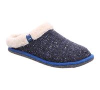 Rohde Lucca-D 6828 Women's Slippers Warm Lining Leather Footbed, blue, 37 EU
