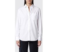 ROHE Classic Collar Cotton Shirt with Button Closure and a Patch Pocket - Size: 36 - female
