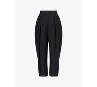 Rohe Frames Womens Rohe Frames Puck Tailored Wool-Blend Trousers Black 10