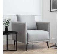 Rohe Grey Fabric Armchair
