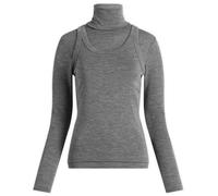 Róhe Women's Double-Layer Merino Jersey Style Mid Grey Melange