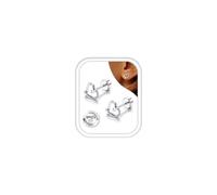 Roheafer 925 Sterling Silver Flat Back Stud Earrings for Girls Women | Hypoallergenic 14K Gold Plated Small Cute Earring Cartilage Tragus Flat Back Earrings for Sensitive Ear Piercing Jewellery