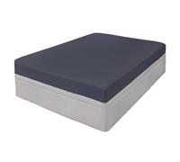 Rohi Anti Allergy, 16" Extra Deep King Fitted Sheet - Soft & Breathable Fitted Bed Sheets - Easy Care - Choice Of 5 Colours (King Fitted Sheet, Grey)