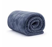 Rohi Grey Throw Blanket Single Size 127x152cm | Super Soft & Warm Plush Fleece Throws For Sofas | Fluffy Blanket for Bed & Couch | Versatile & Lightweight Fleece Blanket for Adults