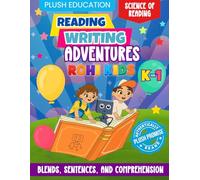 Rohi Kids K-1 Reading and Writing Adventures: Blends, Sentences, and Comprehension
