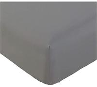 Rohi Luxury Extra Deep 16" 40CM Deep Fitted Bed Sheets - Easy Care Deep Fitted Mattress Bed Sheets (Grey, Double)