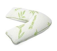 Rohi Orthopaedic V Pillow Memory Foam, Breathable Bamboo Pillow, Best for Nursing, Maternity & Pregnancy Support, Super Comfort for Your Back, Shoulders and Neck Support Pillow 47cm x 76cm x 27cm