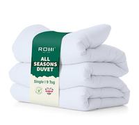Rohi Soft Microfibre 9 Tog Single Duvet - Anti-Allergy All-Season Duvet - 9 Tog Soft Like Down Luxurious Summer & Winter Duvets