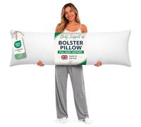 Rohi White Full Body Pillow 6FT Super King - Body Support Bolster Pillow