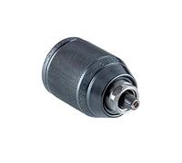 Rohm 893352 Type 104-61 Extra-RV13 Metal Single Sleeve Keyless Drill Chuck with Radial Lock and Through-Hole, 1/2"-20 NC Thread, 42.7mm Diameter, 1.5-13mm Clamping Capacity