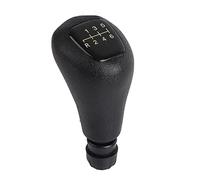ROHMRHIE 6 Speed Gear Shift Knob Handle Shifter Head W202 ABS Plastic Black