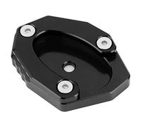 ROHMRHIE Motorcycle Kickstand Plate Side Stand Extension Pad KSP106set Fit for Z650 Z900 Z1000SX 1000 650R VersysX 250 300 1000 Made of Premium Aluminium Alloy (Black)