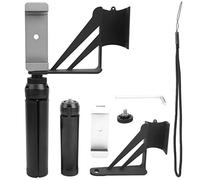 ROHMRHIE Phone Camera Tripod Stand for DJI OSMO 2 Handheld Clip Bracket, Durable Aluminum Alloy Anti-Slip Stable Holder, Expand Usage Scenes, 60-95MM Width Compatible [Outdoor Indoor] (Silver)