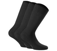 Rohner basic Unisex Socks, 3er Pack - Cotton II, short Socks, Basic, Einfarbi