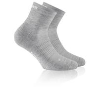 Rohner - Dynamic Merino Quarter L/R - Walking socks size 39-41, grey