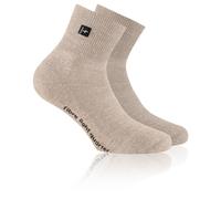 Rohner - Fibre Light Quarter - Sports socks size 36-38, sand