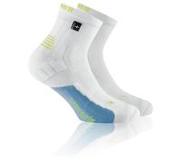 Rohner - Run Pro Quarter L/R - Running socks size 36-38, grey/white