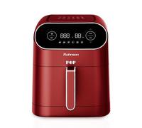 Rohnson Air Fryer, Large Capacity 7 Litres, 6 Programs with Removable Bucket, Oil Cooking, Digital LED Display, Fast Meals, Healthy and Odour-free, Red