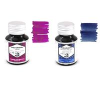 Rohrer & Klingner - 50ml Bottles Fountain Pen Ink Set - 2 x Bottles - Salix & Solferino