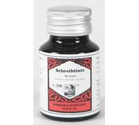 Rohrer & Klingner Writing Ink - Morinda Red, 50 ml Bottle, Dye Ink
