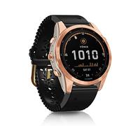 RoiYeel 20mm Quickfit Watch Band Compatible with Garmin Descent Mk3 43mm/Epix Pro 42MM/ Fenix 7S/6S/5S/7S Pro/6S Pro/5S Plus,Sport Silicone Replacement Strap for Approach S70 42mm/ Descent Mk2s, Black