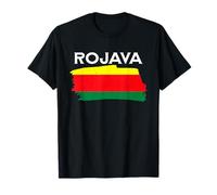 Rojava Kurdish Kurds Kurdistan Freedom Kurdistan Rojava Flag T-Shirt