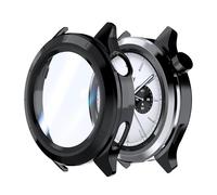 Rojeuinn Case for Xiaomi Watch S4 Protective Case with Screen Protector, Hard PC 360° All-Round Anti-Scratch Anti Dust Ultra Thin Protective Case - Transparent