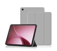 Rojeuinn Oneplus Pad Go 2 / Oppo Pad 5 12.1 Inch Case, Ultra Slim PU Leather Case with Stand and Auto Sleep/Wake Case (Grey)