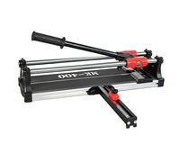 ROJOO 16inch Double Slide Rail Manual Tile Cutting Machine Wide Aluminum Bottom Plate Ceramic Porcelain Tile Cutter 40cm Heavy Duty 400mm R2818T040