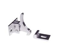 Rok Hardware Extra Heavy Duty Elbow Latch Cabinet Door/Window Catch with Screws (1, Nickel)