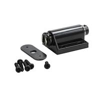 Rok Hardware Magnetic Kitchen Cabinet Furniture Door Touch Push to Open Latch Catch (2 Pack, Black)
