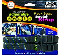 ROK STRETCH MOTORCYCLE PACK STRAP (TWIN PACK)