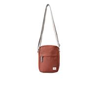 ROKA Bond Small Crossbody Bags for Women & Men - Mobile Phone Bag w/Multi Pockets & Adjustable Strap for Wallet, Cards & Keys (Henna)