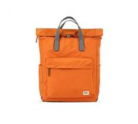 ROKA Canfield Roll Top Backpack for Women & Men - Large Nylon Roll Top Rucksack w/Magnetic Closure - Work, School, Travel Backpack - Burnt Orange
