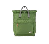 ROKA Canfield Roll Top Backpack for Women & Men - Large Nylon Roll Top Rucksack w/Magnetic Closure - Work, School, Travel Backpack - Avocado Green