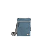 ROKA Chelsea Small Crossbody Phone Bag for Women & Men - Multi Pockets, Chunky Zip, Adjustable Strap for Mobile Phones, Wallet, Cards - Airforce Blue