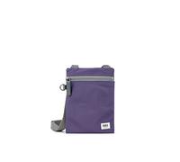 ROKA Chelsea Small Crossbody Phone Bag for Women & Men - Multi Pockets, Chunky Zip, Adjustable Strap for Mobile Phones, Wallet, Cards - Mulberry