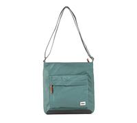 ROKA Kennington Medium Nylon Crossbody Bags for Women & Men - Multi Pockets, Chunky Zip, Adjustable Strap for Travel, Work, School - Sage Green