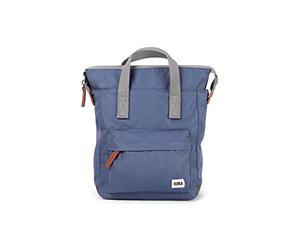 Roka London Bantry B Small Sustainable Nylon Backpack Airforce