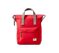 ROKA London Bantry Small Recycled Nylon Backpack | Compact everyday backpack with wide zip opening, handy storage pockets, internal tablet sleeve and adjustable shoulder straps
