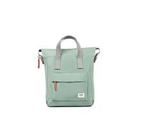 ROKA London Bantry Small Recycled Nylon Backpack | Compact everyday backpack with wide zip opening, handy storage pockets, internal tablet sleeve and adjustable shoulder straps
