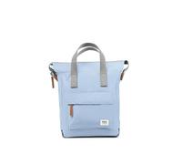 ROKA London Bantry Small Recycled Nylon Backpack | Compact everyday backpack with wide zip opening, handy storage pockets, internal tablet sleeve and adjustable shoulder straps
