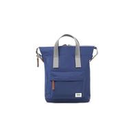 ROKA London Bantry Small Recycled Nylon Backpack | Compact everyday backpack with wide zip opening, handy storage pockets, internal tablet sleeve and adjustable shoulder straps