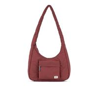 ROKA London Belsize Medium Taslon Shoulder Bag (Bordeaux)