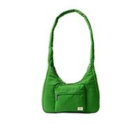 ROKA London Belsize Medium Taslon Shoulder Bag (Online Lime)