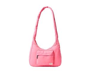 ROKA London Belsize Medium Taslon Shoulder Bag (Pink Lemonade)