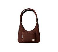 ROKA London Belsize Size Small Taslon Shoulder Bag (Chocolate)