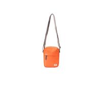 ROKA London Bond Crossbody Bag - Lightweight Ripstop Nylon Phone Bag for Women & Men, Adjustable Strap Small Travel Shoulder Bag with Zip Pockets, Compact Everyday Festival City Bag (Tangerine)